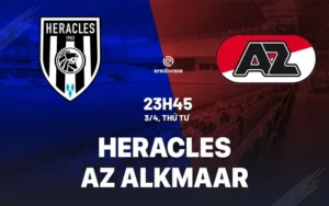 Nhận định, soi kèo Heracles vs AZ Alkmaar ngày 3/4/2024