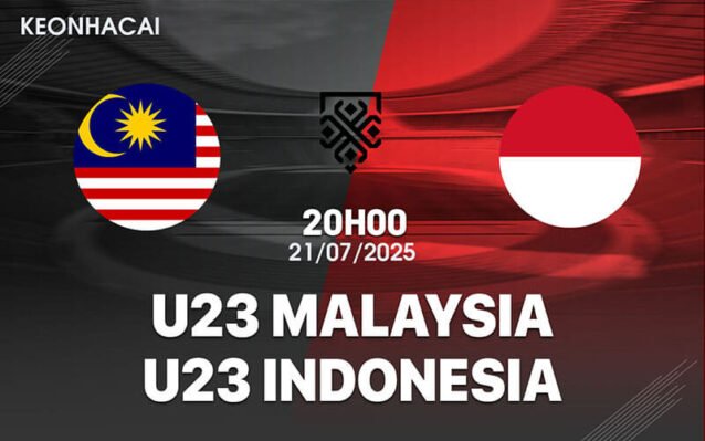 Nhận Định Bóng Đá U23 Indonesia vs U23 Malaysia 20:00 21/07/2025
